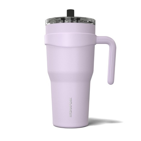 Hydrapeak Roadster 40oz Tumbler With Handle And Straw Lid Lavender