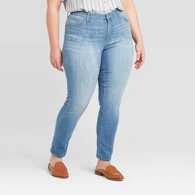target plus size skinny jeans