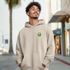 Dalix Alien Embroidery Relaxed Hoodie Soft Fleece Sweatshirt Fit Lounge Mens - 4 of 4
