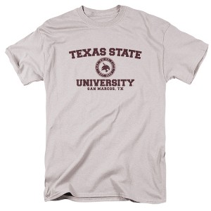 Men's Texas State University Official Circle Logo T-Shirt Circle Logo - 1 of 4