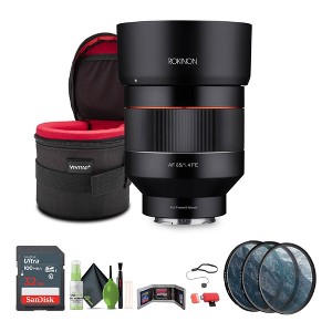 Rokinon AF 85mm f/1.4 Lens for Sony E + Bundle - 1 of 4