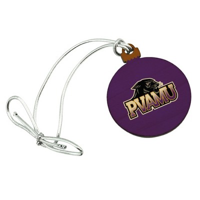 Prairie View A&M Primary Logo Mini Small Tiny Wood Christmas Tree Holiday Ornament