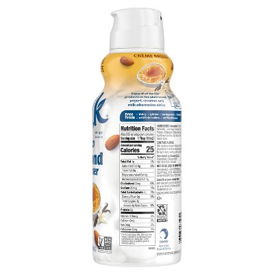 Silk Cr&#232;me Br&#251;l&#233;e Almond Creamer - 32 fl oz (1qt) Bottle