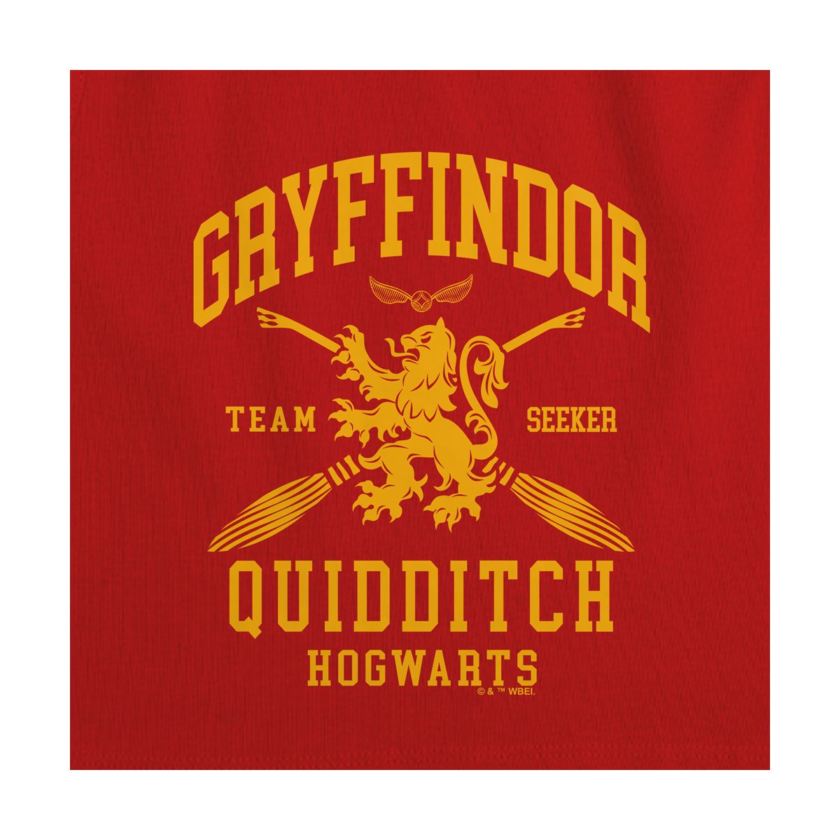 Women's Harry Potter Gryffindor Quidditch Arch Sleeveless Crop Top Tank - thumbnail 3