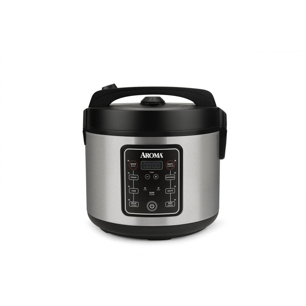 Aroma ARC-988SB Digital Rice Cooker (16-Cup)