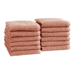 Cotton Quick Dry Textured Bath Towel - Great Bay Home - 1 of 4