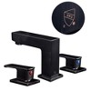 Aquaterior 8" 2 Handle Bathroom Faucet Vanity Sink Basin DIY Kitchen ORB Oil Rubbed Bronze - 2 of 4