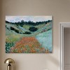 Art Remedy Claude Monet - Poppy Field in a hollow near Giverny Classic Monet Art Prints Unframed - 2 of 4