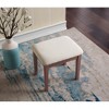 Moniys Wood Moniya Makeup Vanity Table and Stool Set - 4 of 4