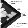 Americanflat Thin Picture Frame in Black with Shatter Resistant Glass Horizontal and Vertical Formats for Wall and Tabletop - 5" x 7" - 3 of 4