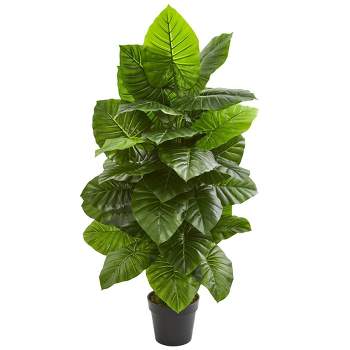 Nearly Natural 4-ft Taro Artificial Plant