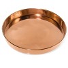 Gardener's Supply Company Medium Round Copper Plant Tray | 12 Inch Decorative Succulent Plant Display - 4 of 4