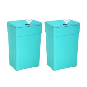 BestMassage 13 Gallon Automatic Touchless Trash Can Kitchen Garbage Can with Lid and Resistant Finish and Odor Control - 1 of 4