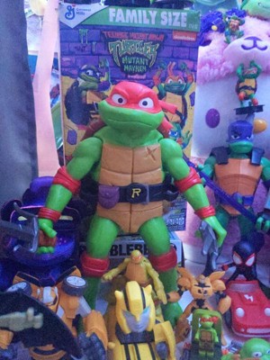Mattel Teenage Mutant Ninja Turtles: Mutant Mayhem Raphael Plush Toy, 8  Inch Red Masked Soft Doll of TMNT Movie Hothead Muscle Fighter Raph