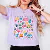 Simply Sage Market Women's Sunshine State Of Mind Flamingos Short Sleeve Relaxed Fit Cropped Tee - 2 of 4