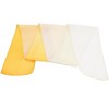 INSPIRE CHIC Women's Solid Contrast Color Pleated Long Satin Neck Scarves 49.2"x4.3" 1 Pc - 4 of 4