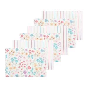 C&F Home Bunnies & Blooms Placemats Set of 6, 14" x 20" - 1 of 4