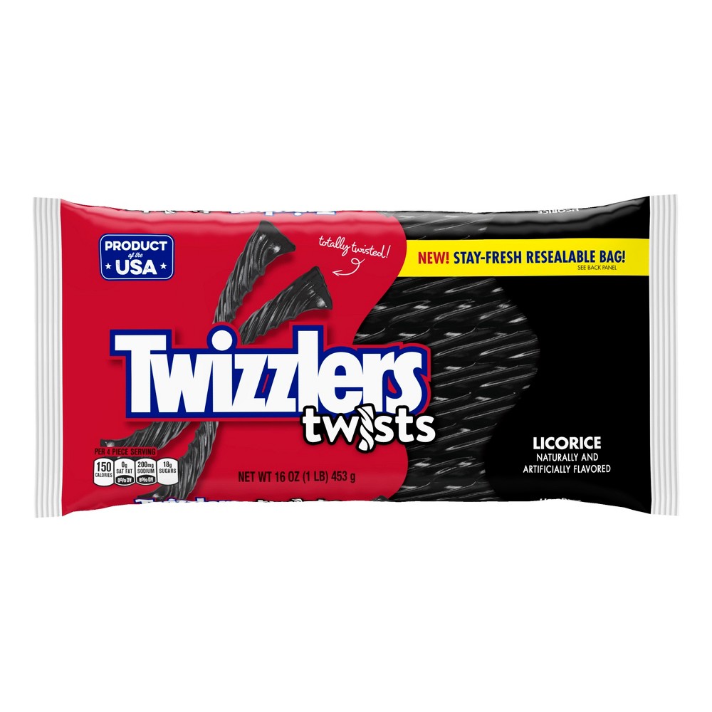 UPC 034000560011 product image for Twizzlers Twists Licorice Candy Bag - 16oz | upcitemdb.com