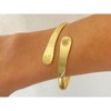 Hollywood Sensation Wave Bracelet, Engraved Best wave of your life's out there - 2 of 4