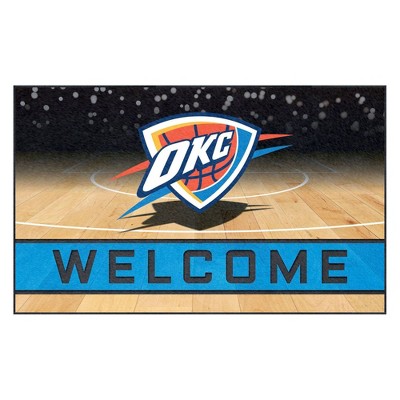 NBA Oklahoma City Thunder Crumb Rubber Door Mat 18"x30"