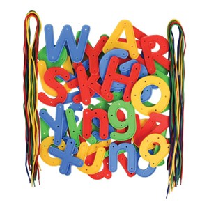 Ready2Learn Giant Lacing and Tracing Upper and Lower Case Letters - 1 of 4