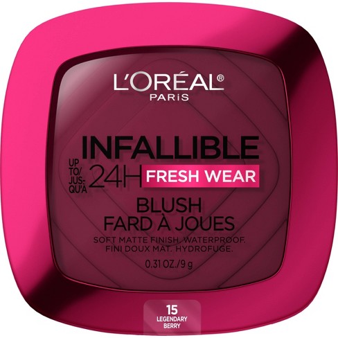 L'oreal Paris Infallible Up To 24h Fresh Wear Blush Powder - 15 ...