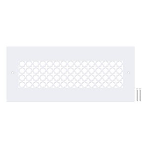 Unique Bargains Round Acrylic Glass Decorative Wall Ceiling Air Vent Cover Grille - 1 of 4