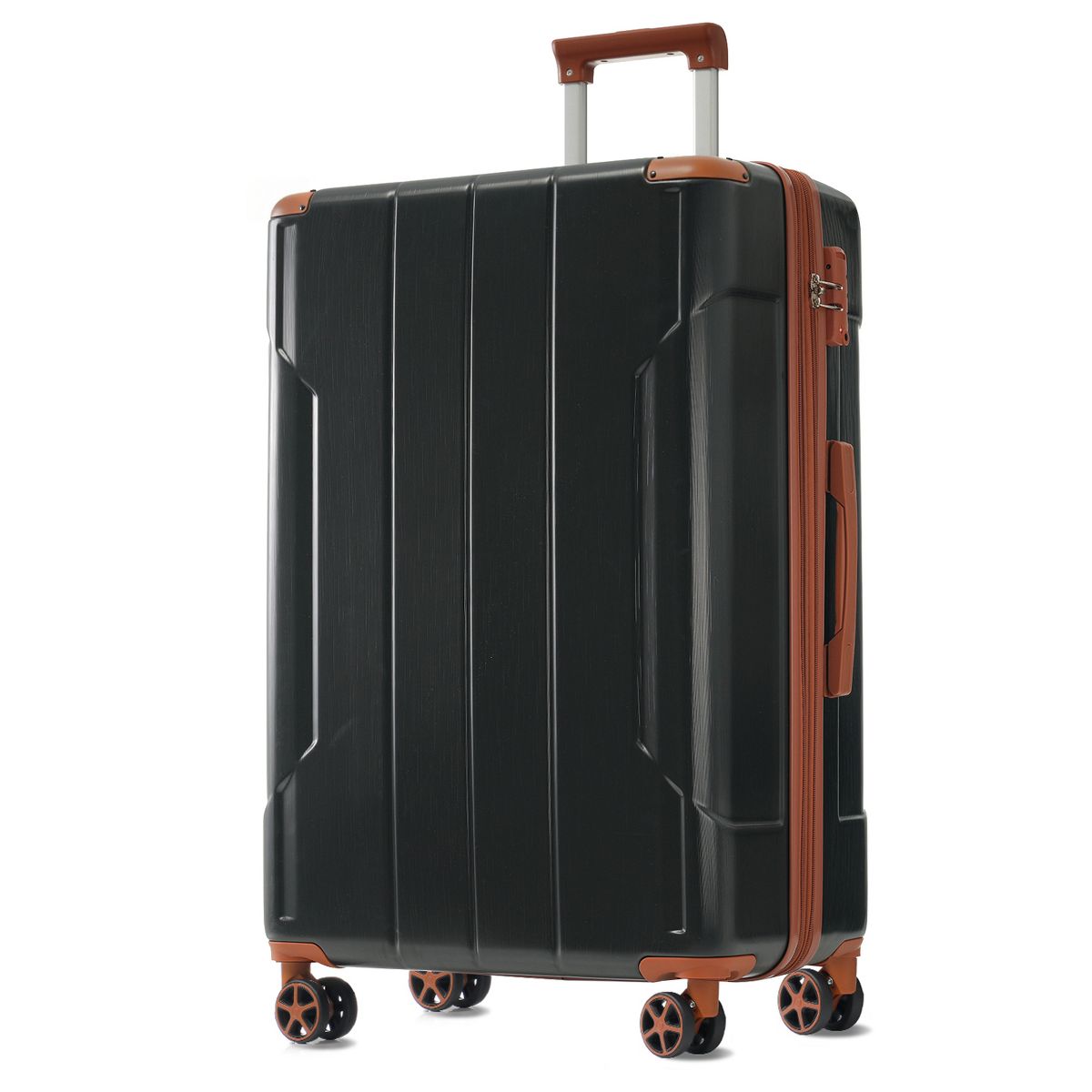 Polibi Luggage Set 6-Piece with 16 Inch, 20 Inch,24 Inch, 28 Inch Suitcases and a Duffel Bag, a Toiletry Bag - thumbnail 7