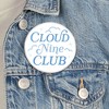 Big Dot of Happiness On Cloud 9 - 3 inch Bridal or Bachelorette Party Badge - Pinback Buttons - Set of 8 - 3 of 4