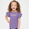 The Juniper Shop Forever Chasing Sunsets Sun Flutter Sleeve Tee - 5/6T - Lavender - 2 of 4