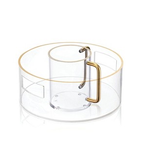 Waterdale Collection - Metallic Washing Bowl & Cup - 1 of 4