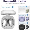 SURITCH Protective Case for Samsung Galaxy Buds FE(2023)/Buds 2 Pro(2022)/Buds 2(2021)/Buds Pro(2021)Buds Live(2020) - 2 of 3