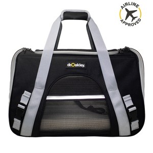 Dr. Oakley airline Approved Pet Travel Bag with Detachable & Washable Liner - Stylish and Convenient Carrier Solution - 1 of 4