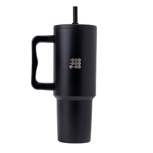 Cubitt Insulated Stainless Steel 40 oz Tumbler with Handle and Straw Lid, Cupholder friendly - 1 of 4