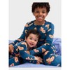 The Children's Place Toddler Boys Christmas Long Sleeve Gingerbread Gamer Snug Fit Velour Pajamas - 2 of 4