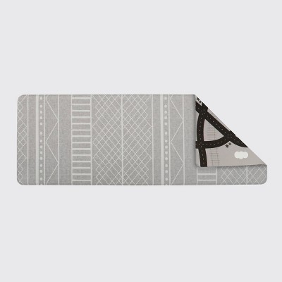 2'6"x6' Cali Play Runner Gray - Ruggish