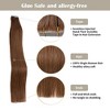 Jessie's Wig 16-26 Inch Tape In Hair Extensions For Women Thin Hair Straight #6 20 Pcs/Pack - 4 of 4