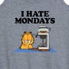 Women's - Garfield - I Hate Mondays Graphic Racerback Tank - 2 of 4