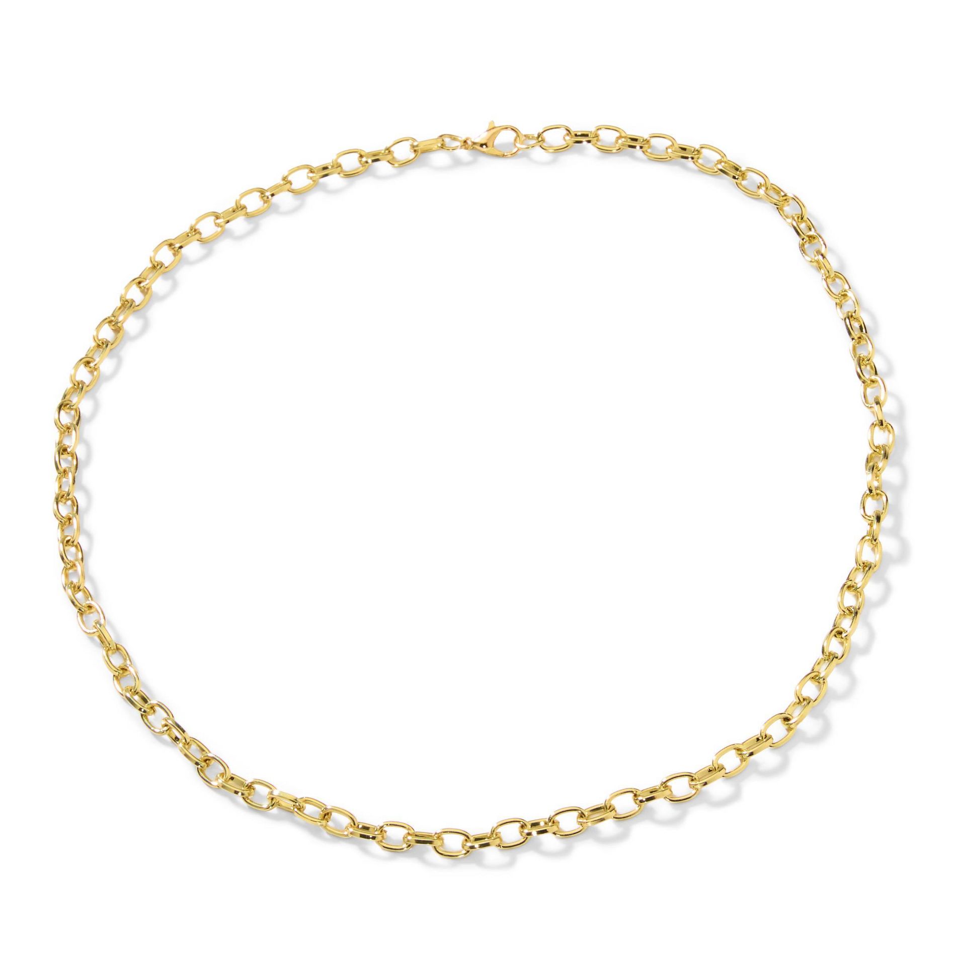 FAO Schwarz Charm Squad Gold Necklace