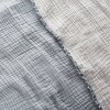 50"x60" Two Toned Organic Throw Blanket Blue - Truly Soft: Lightweight, Non-Woven, Machine Washable, Organic Cotton - 3 of 4