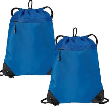 Port Authority Cinch Backpack with Mesh Trim (2 Pack)