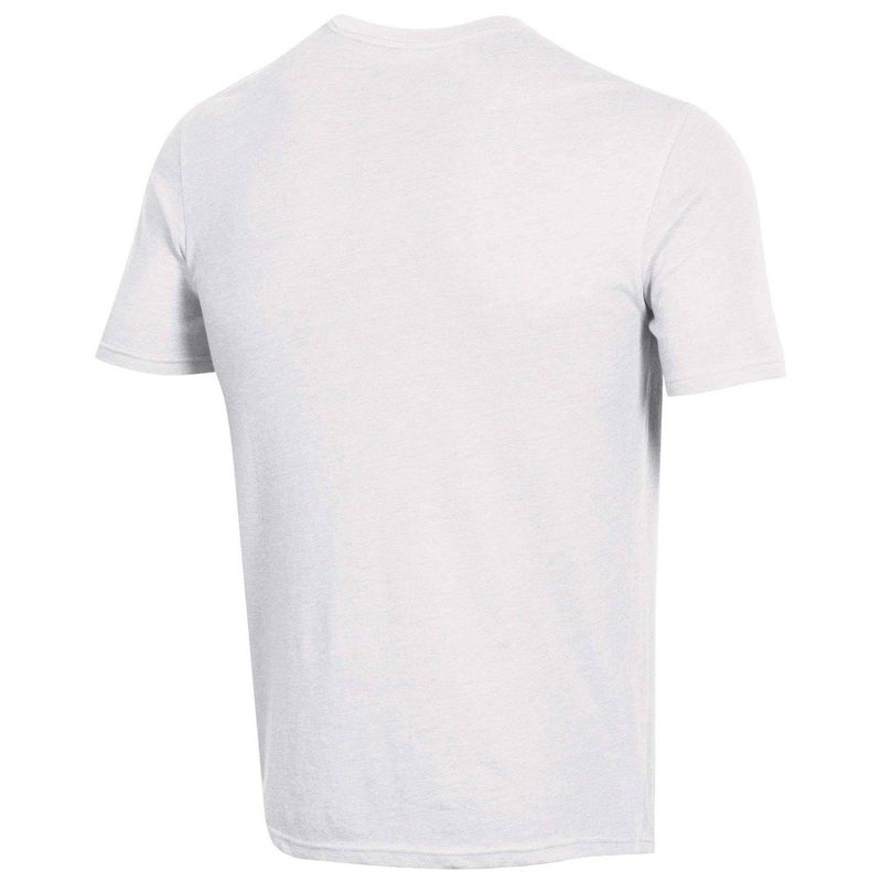 NCAA South Carolina Gamecocks Men&#39;s White Biblend T-Shirt, 2 of 4