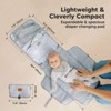 KeaBabies Ezee Diaper Changing Pad, Portable Diaper Changing Mat, Waterproof Foldable Diaper Changing Pad - 3 of 4