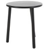 Ivitrio Round Accent Table - Black - Safavieh - 3 of 4