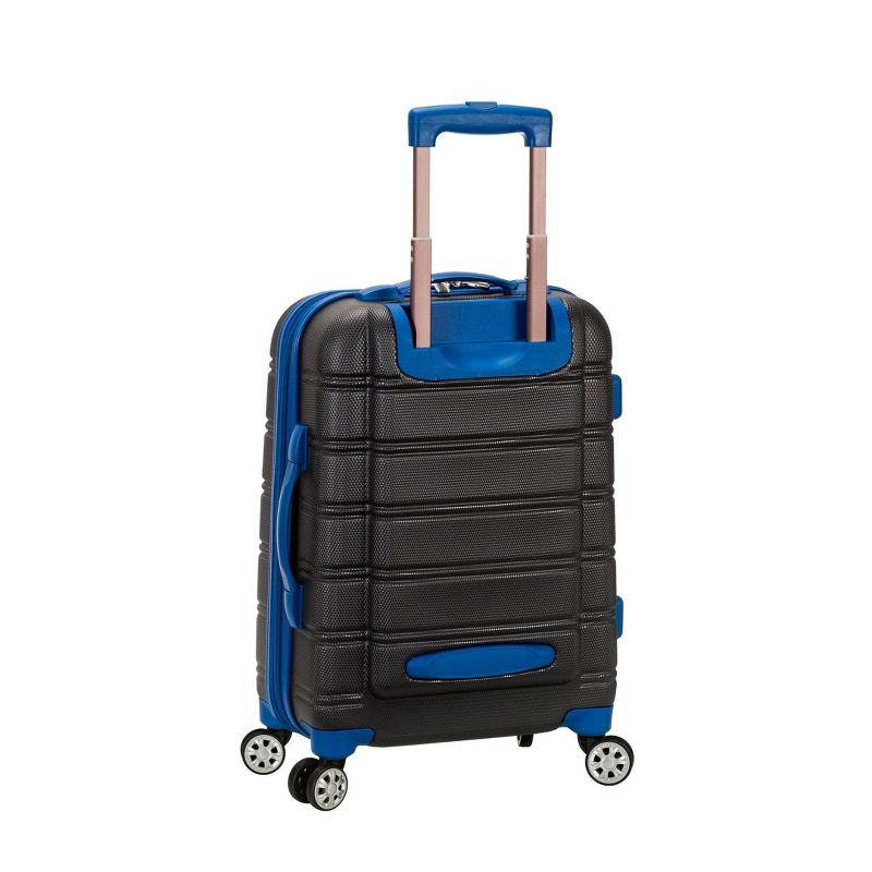Rockland Melbourne Expandable ABS Hardside Carry On Spinner Suitcase - Gray, 4 of 5