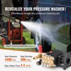 VEVOR Pressure Washer Pump, 1" Shaft Horizontal Triplex Plunger, 4400 PSI, 4.4GPM, Replacement Power Washer Pumps Kit with 5 Nozzles, Black - 3 of 4