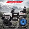 2 Seaters Kids Ride On Truck with Remote Control,20“ Large Seat Ride On Car for Toddlers - 4 of 4