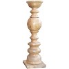 HomeRoots 29" Natural Floor Solid Wood Candle Holder - 4 of 4