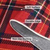 Christmas Plaid Small Area Rugs Non-Slip Non-Shedding Floor Mat Machine Washable Area Carpet for Entryway - 4 of 4