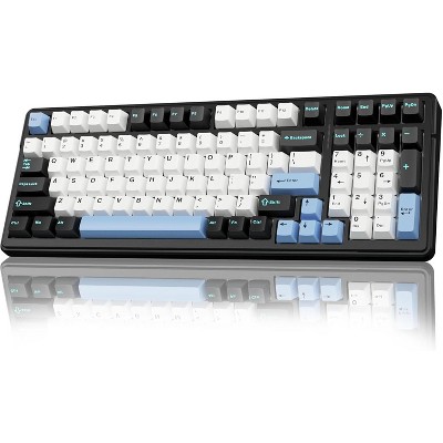 AULA F99 Wireless Mechanical Keyboard(Blue&White&Black)